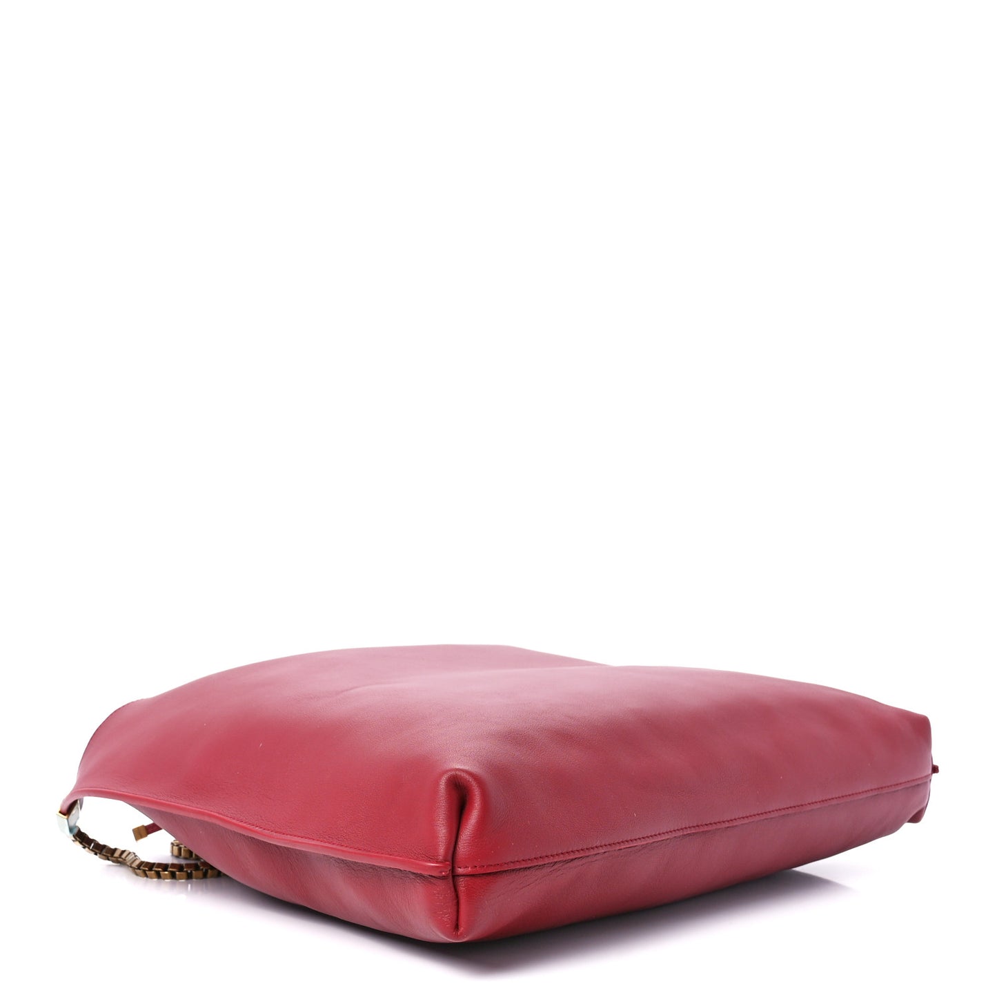 Calfskin Medium Suzanne Hobo Opyum Red