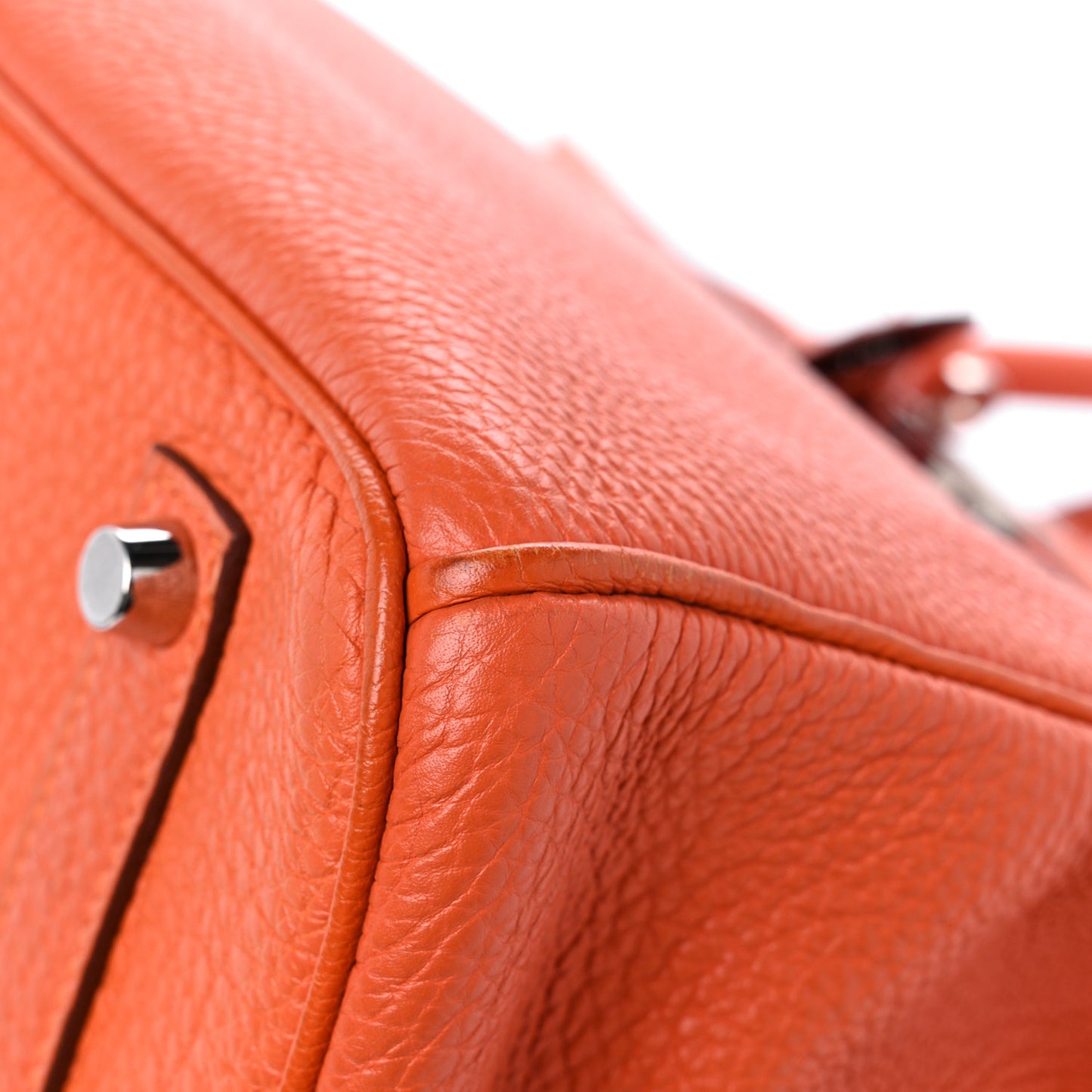 Togo Birkin 35 Orange