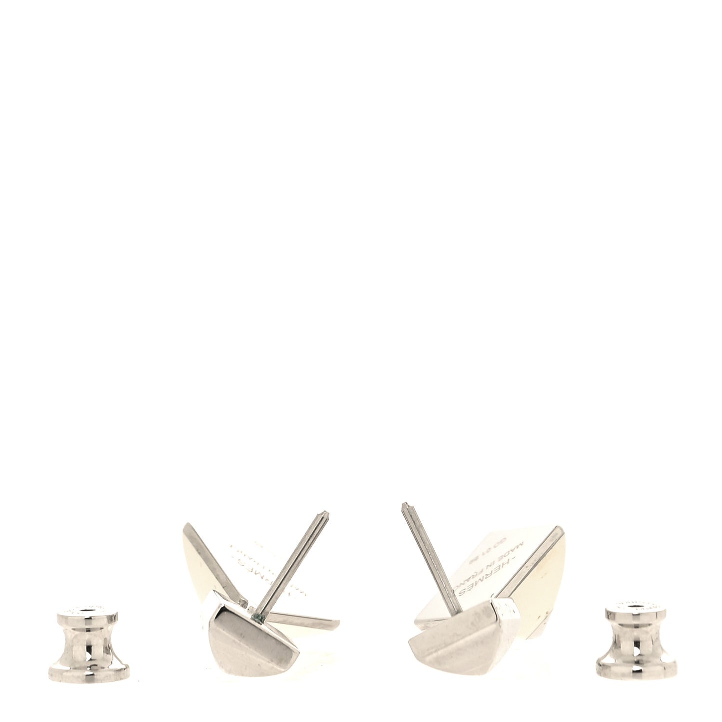Palladium Medor Folk Earrings White