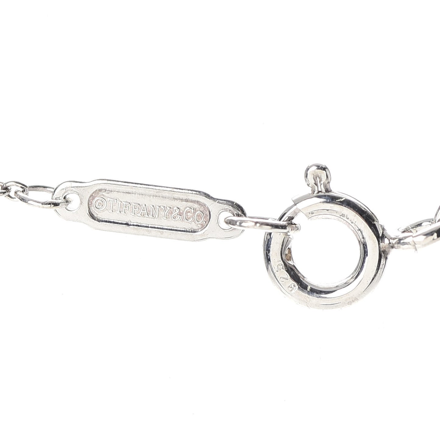 Sterling Silver Slanted Heart Pendant Necklace