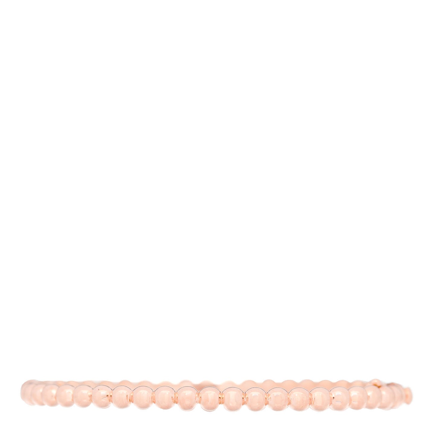 18K Rose Gold Perlee Pearls of Gold Bracelet XS