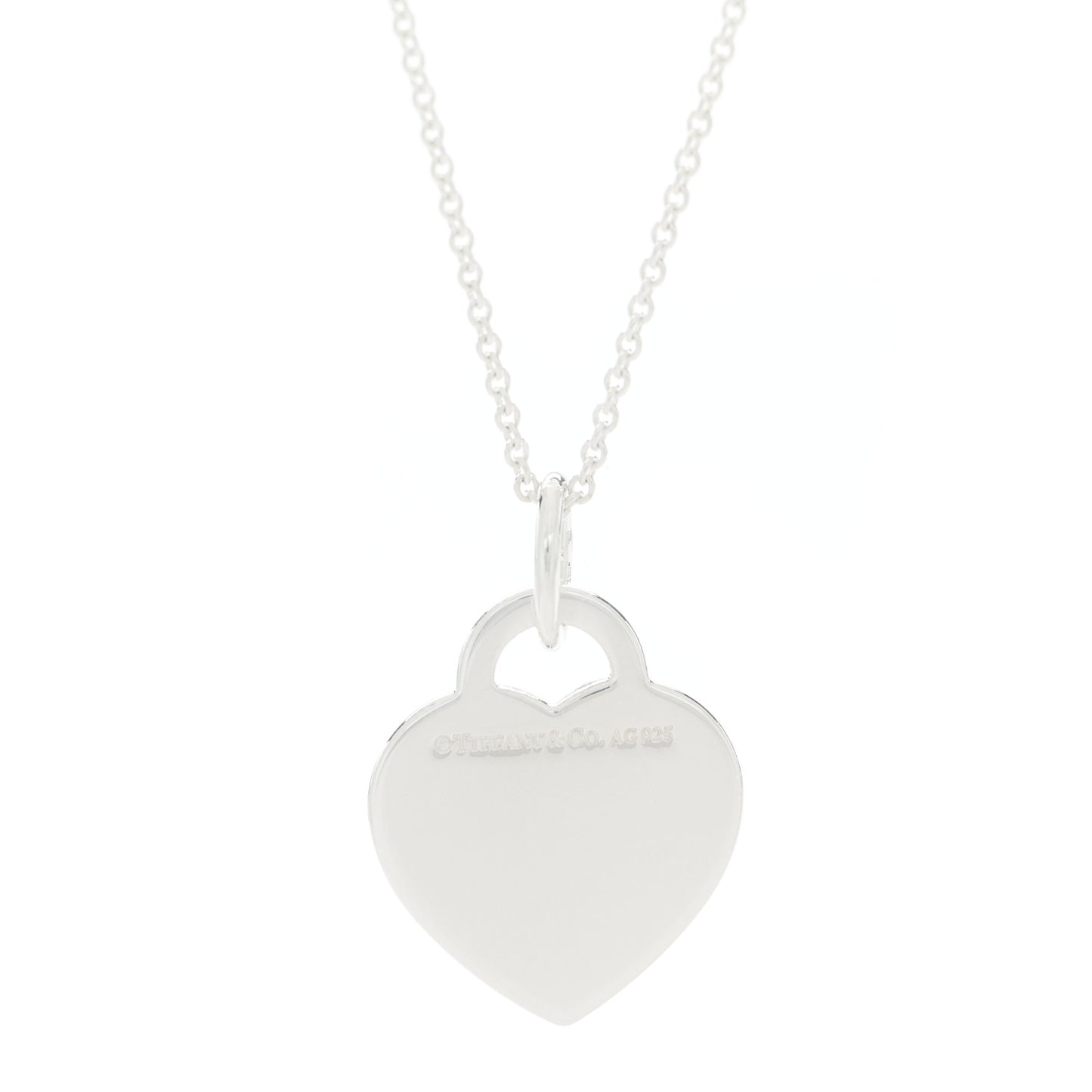 Sterling Silver Return To Tiffany Heart Pendant Necklace