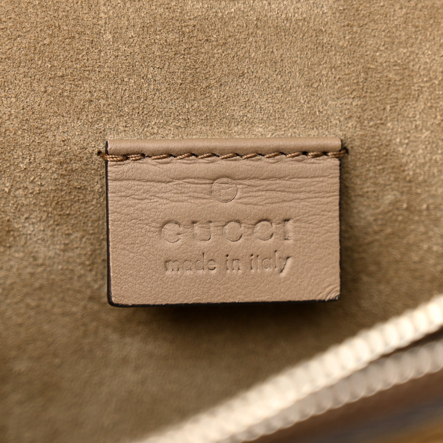 GG Supreme Monogram Medium Dionysus Shoulder Bag Taupe