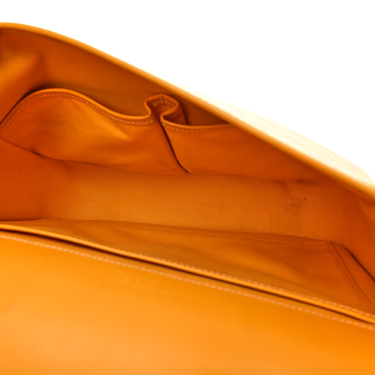 Goyardine Belvedere II MM Messenger Bag Yellow