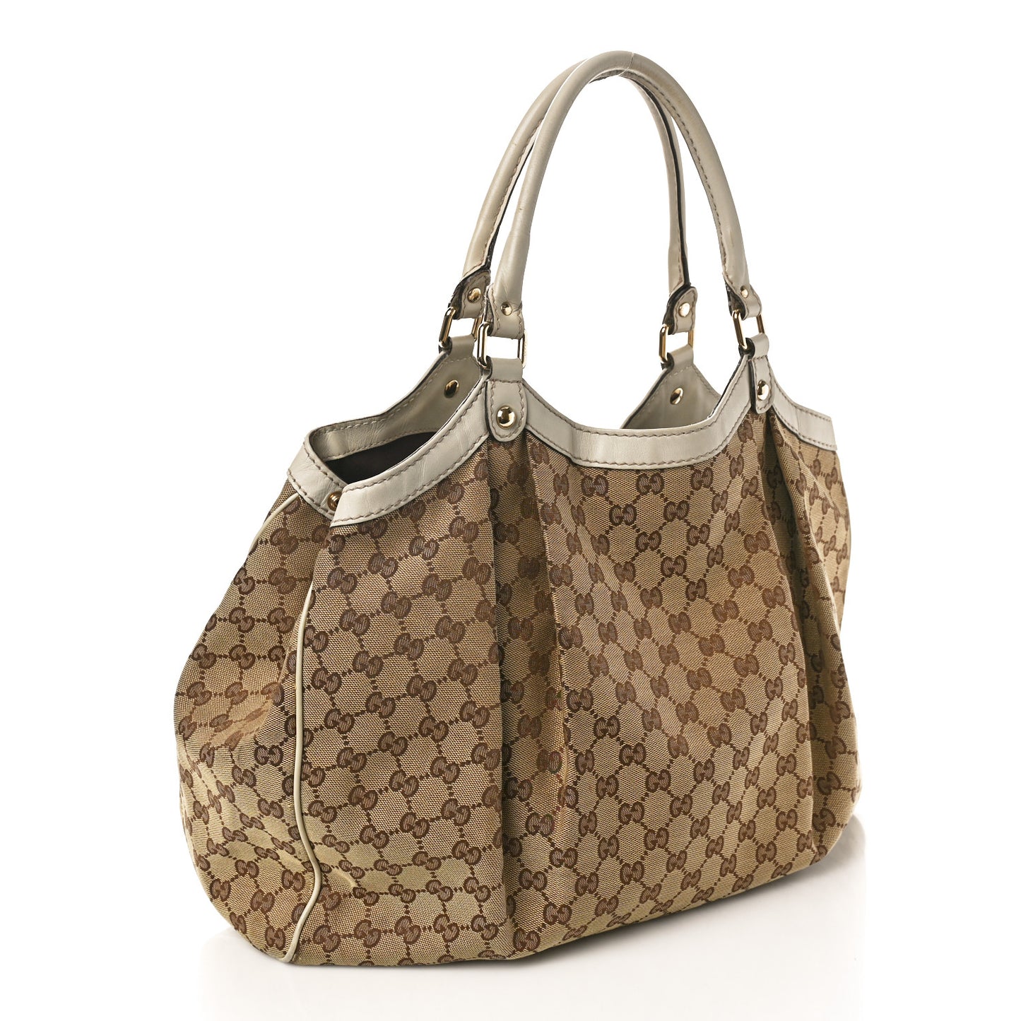 Monogram Large Sukey Tote Off White