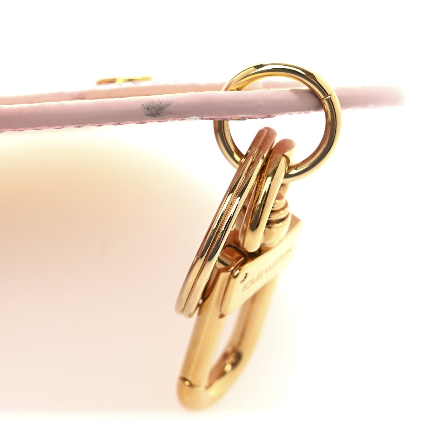 Monogram By The Pool Illustre Bag Charm Key Holder Light Pink