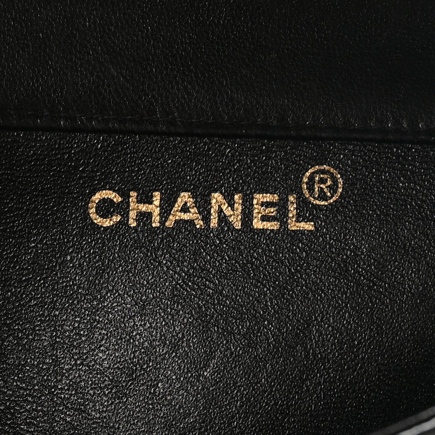 Patent Quilted Small Double Sided Flap Black