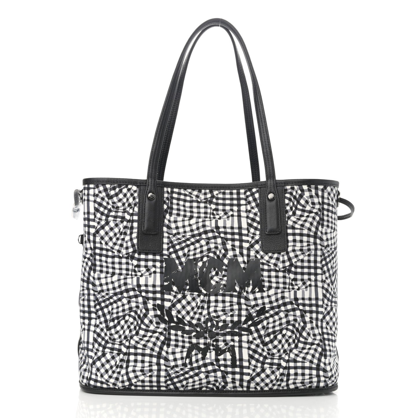 Visetos Medium Liz Reversible Shopper Tote Black