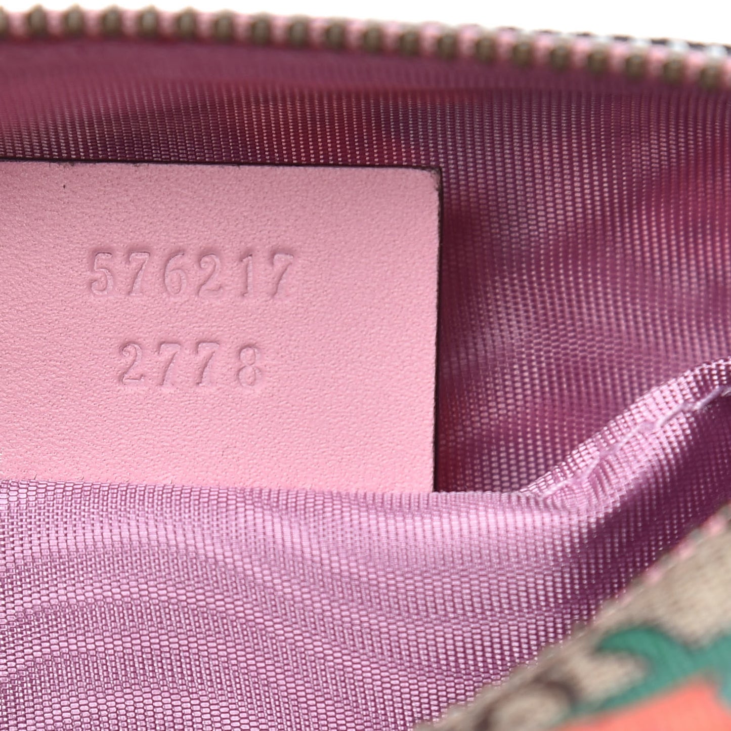 GG Supreme Monogram Strawberry Cosmetic Case