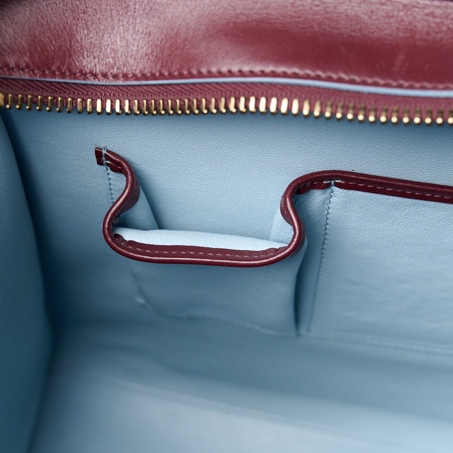 Palmelato Mini Luggage Light Burgundy