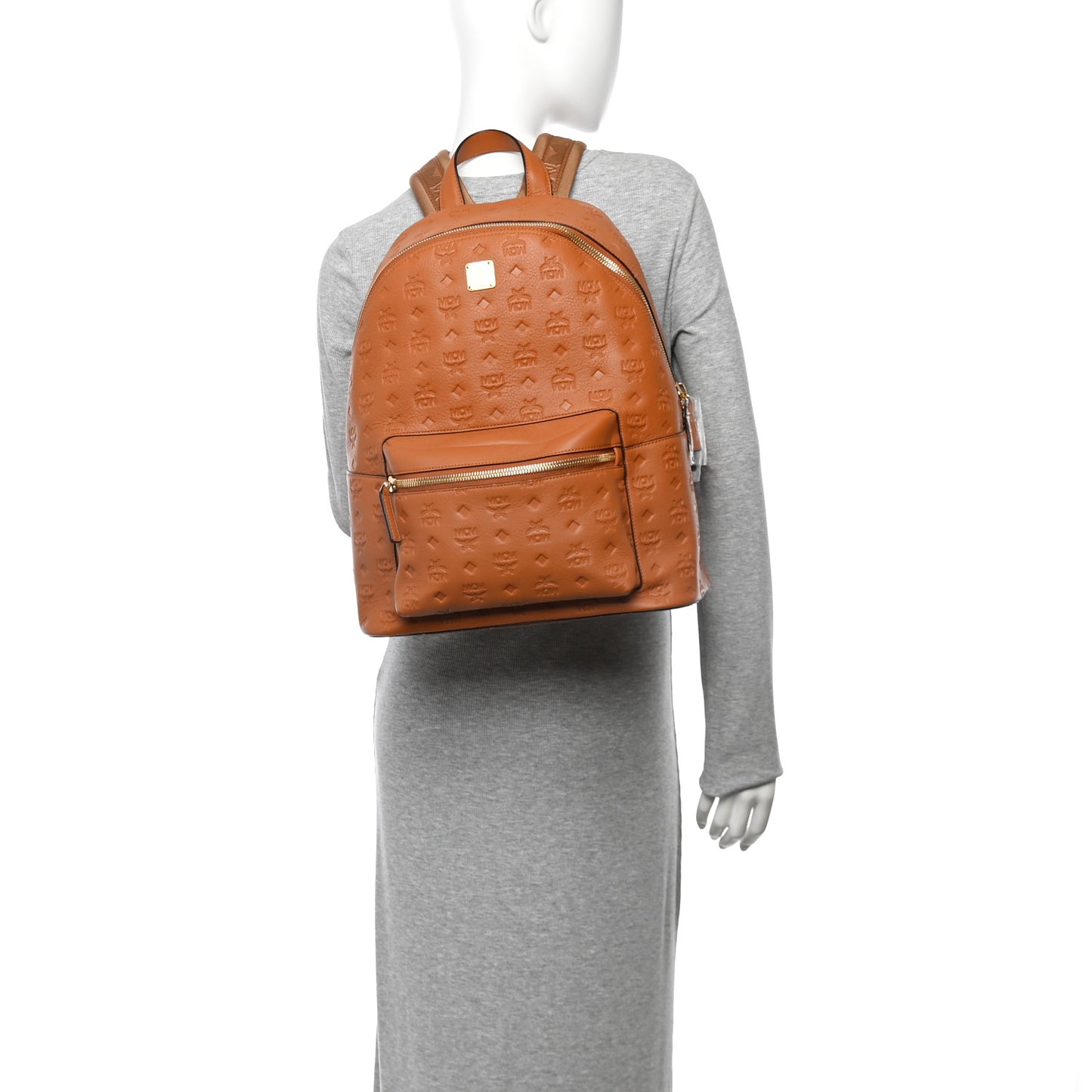 Calfskin Ottomar Stark Backpack Cognac