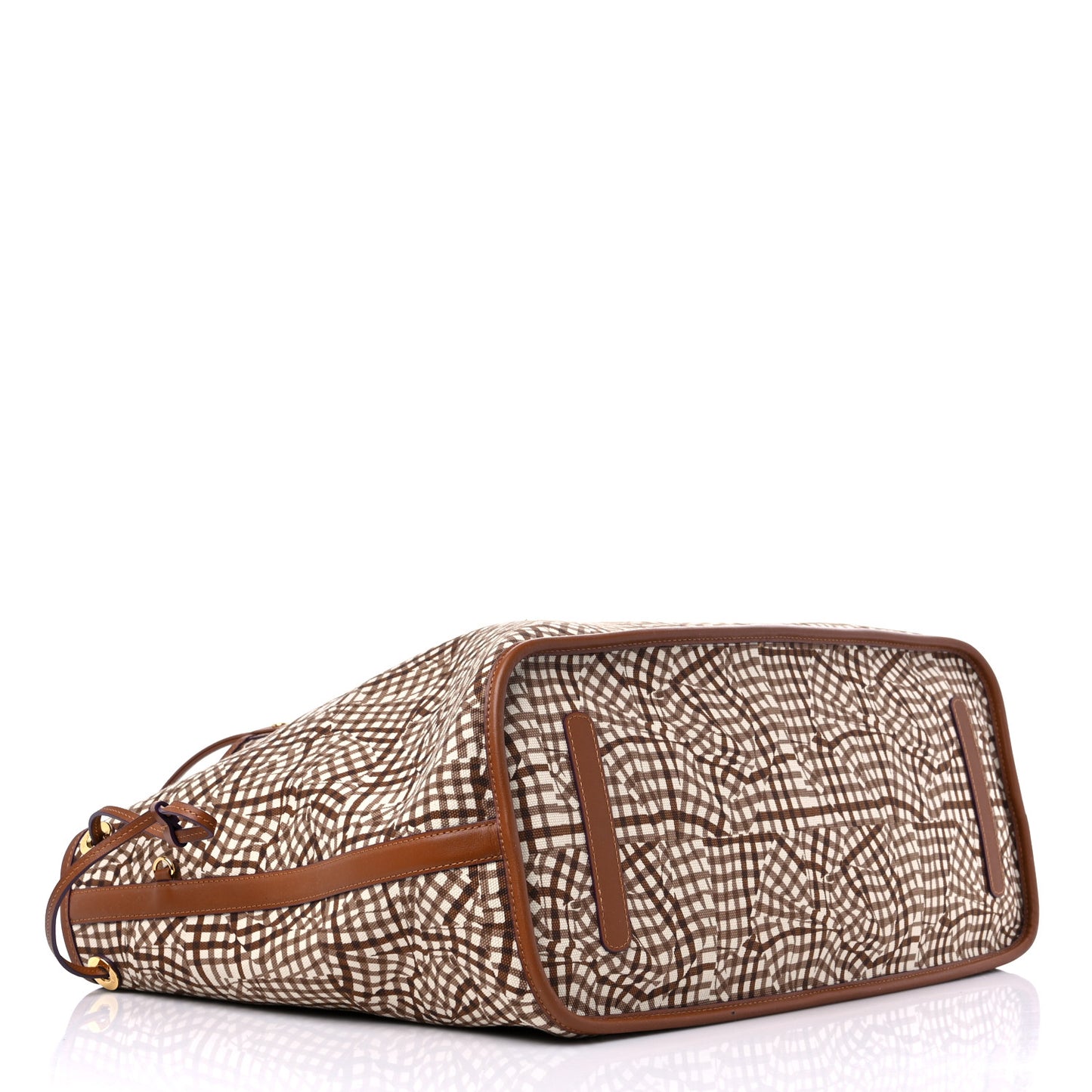 Visetos Large Liz Reversible Shopper Tote Cognac