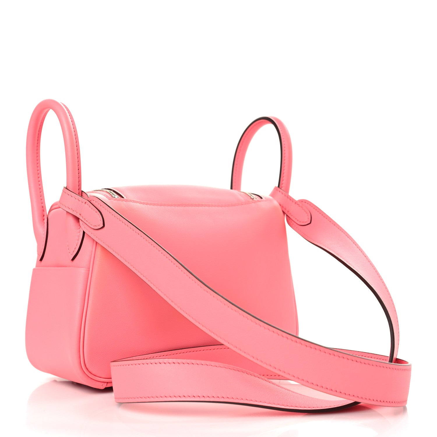 Hermes Swift Mini Lindy 20 Rose Ete 3 of 11