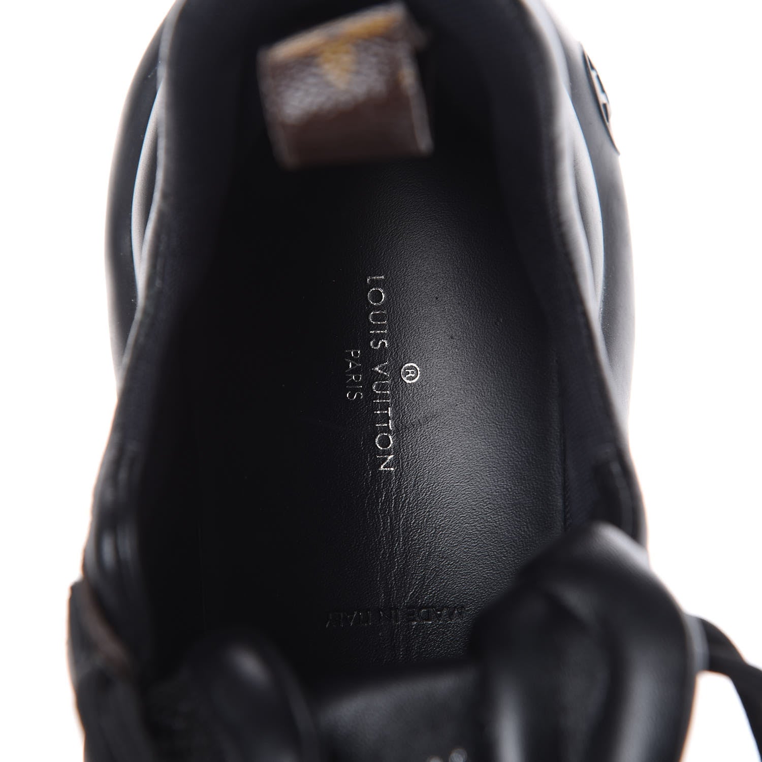 Louis Vuitton Calfskin Patent Monogram LV Archlight Sneakers 37 Black 6 of 10