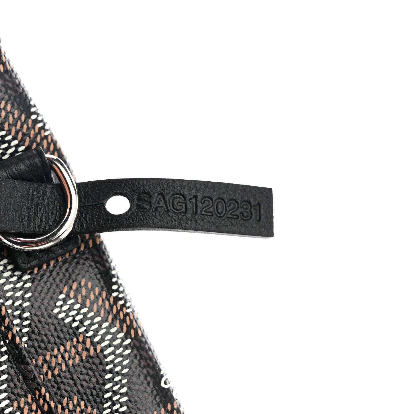 Goyardine Reversible Mini Anjou Black