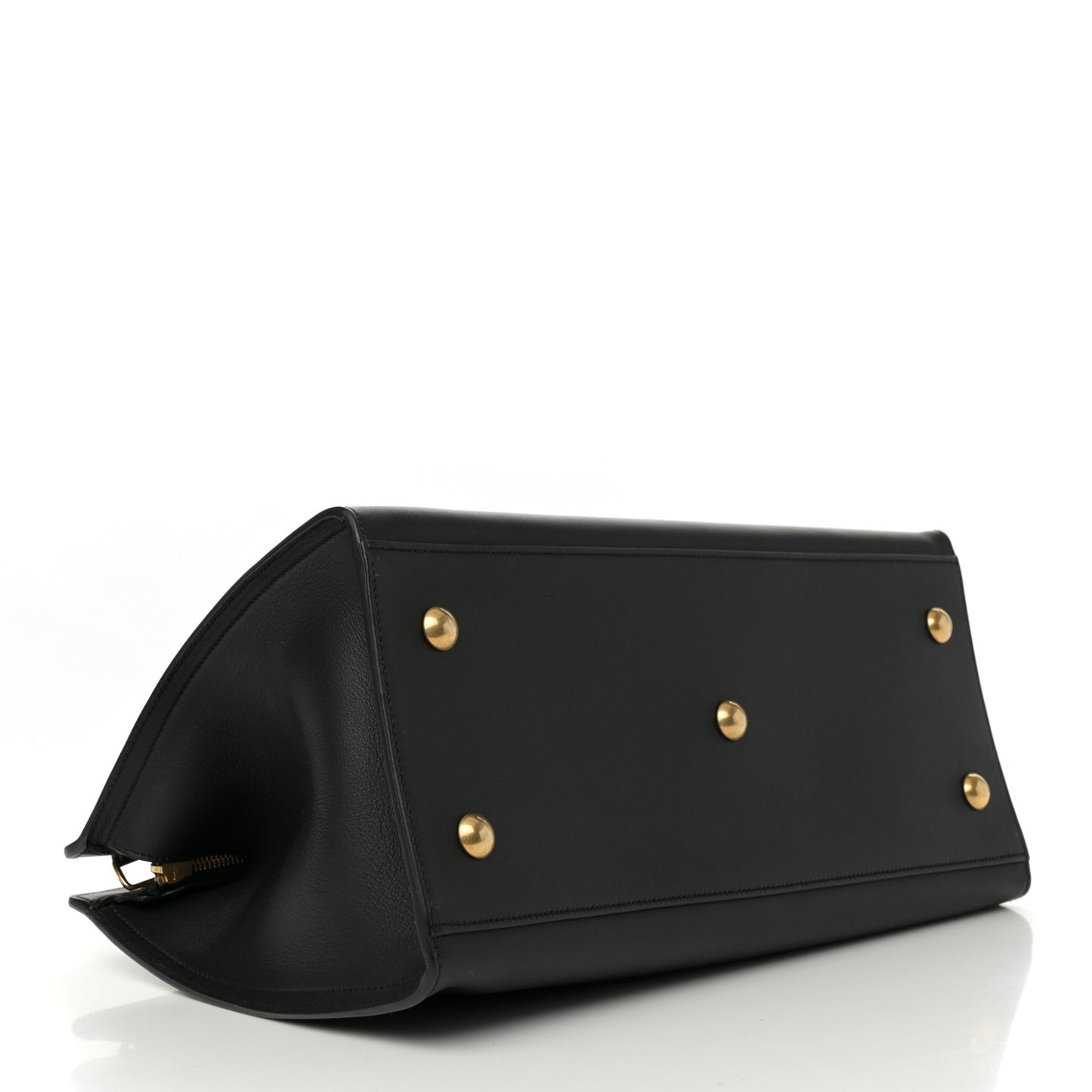 Calfskin Small Classic Y Cabas Black