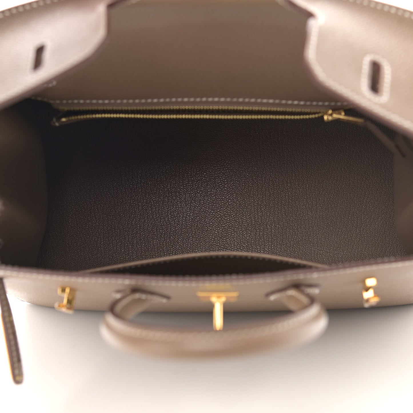 Epsom Birkin Sellier 25 Etoupe