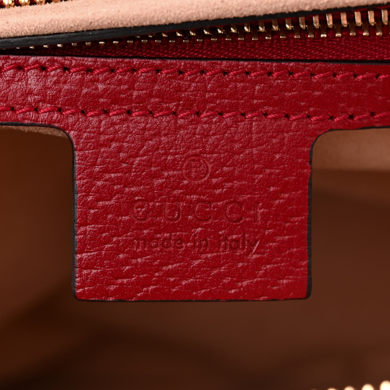Gucci GG Supreme Monogram Flora Web Small Ophidia Top Handle Shoulder Bag Hibiscus Red 6 of 11