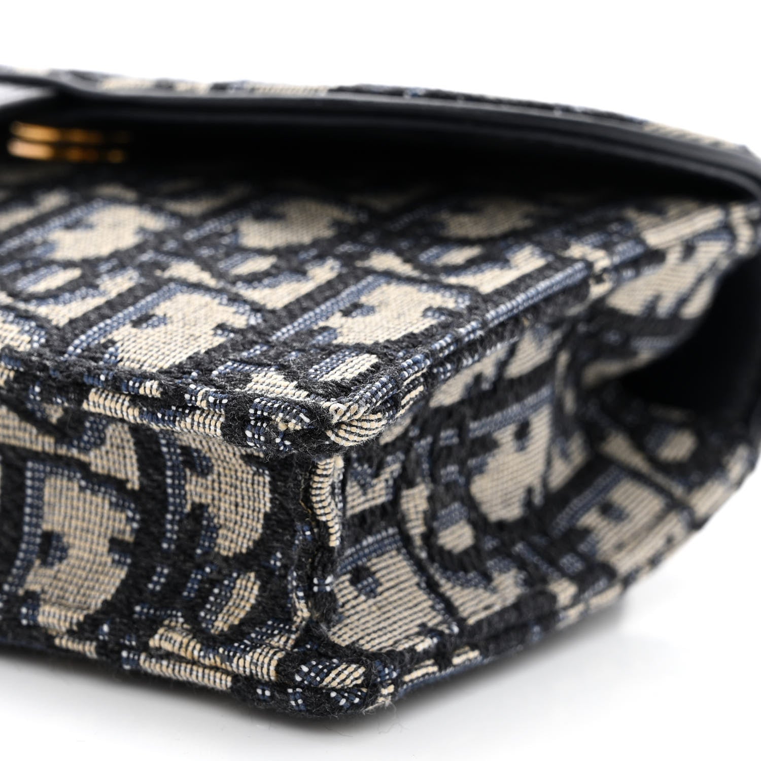 Christian Dior Oblique Saddle Belt Bag Blue 11 of 11