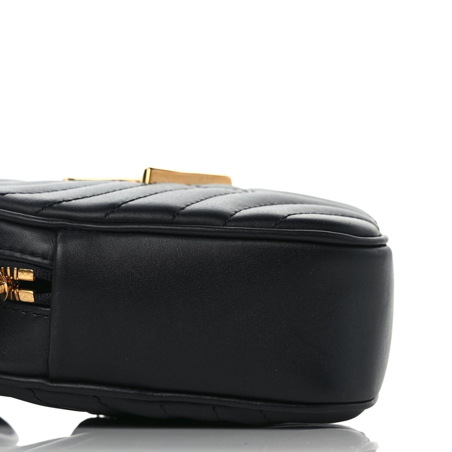 Calfskin New Wave Heart Bag Black