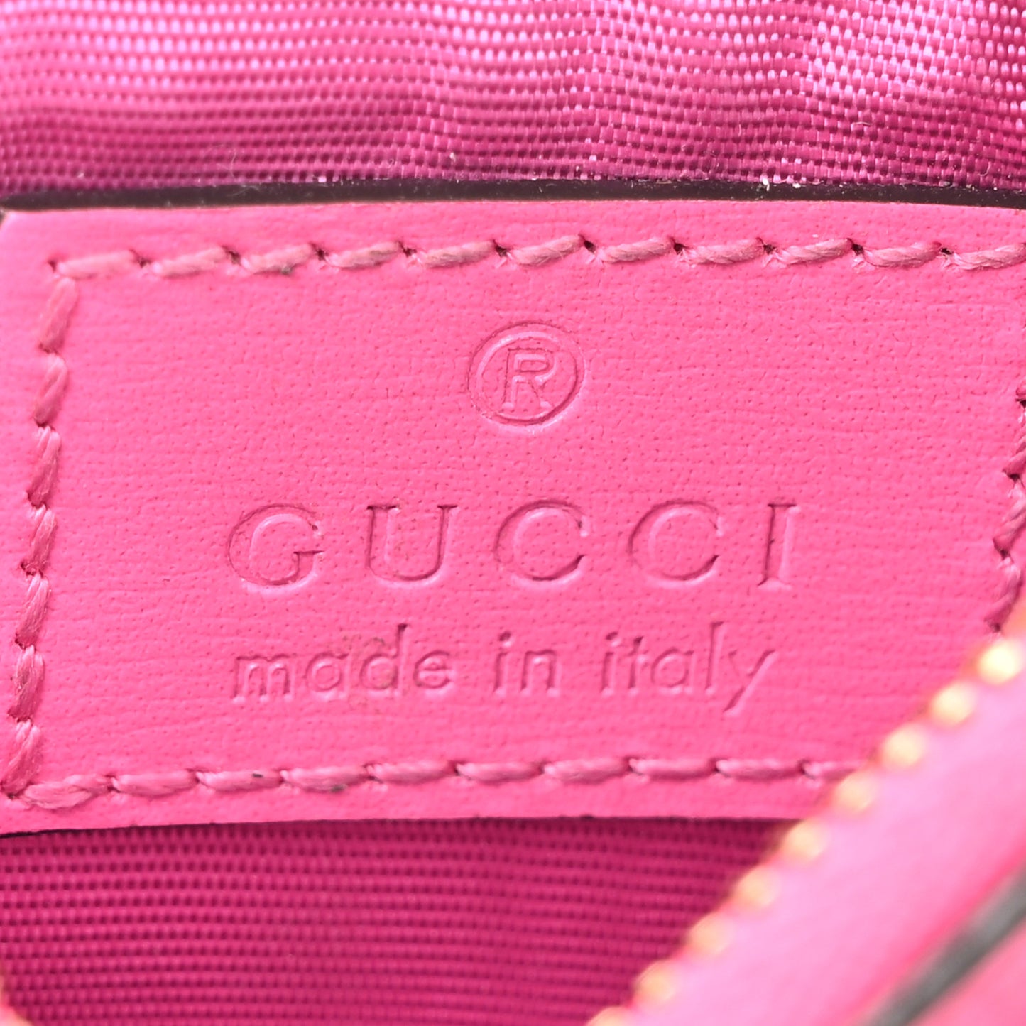 GG Monogram Scratch Lux Calfskin Luce Card Holder Wallet Blossom Rose Dark Blossom