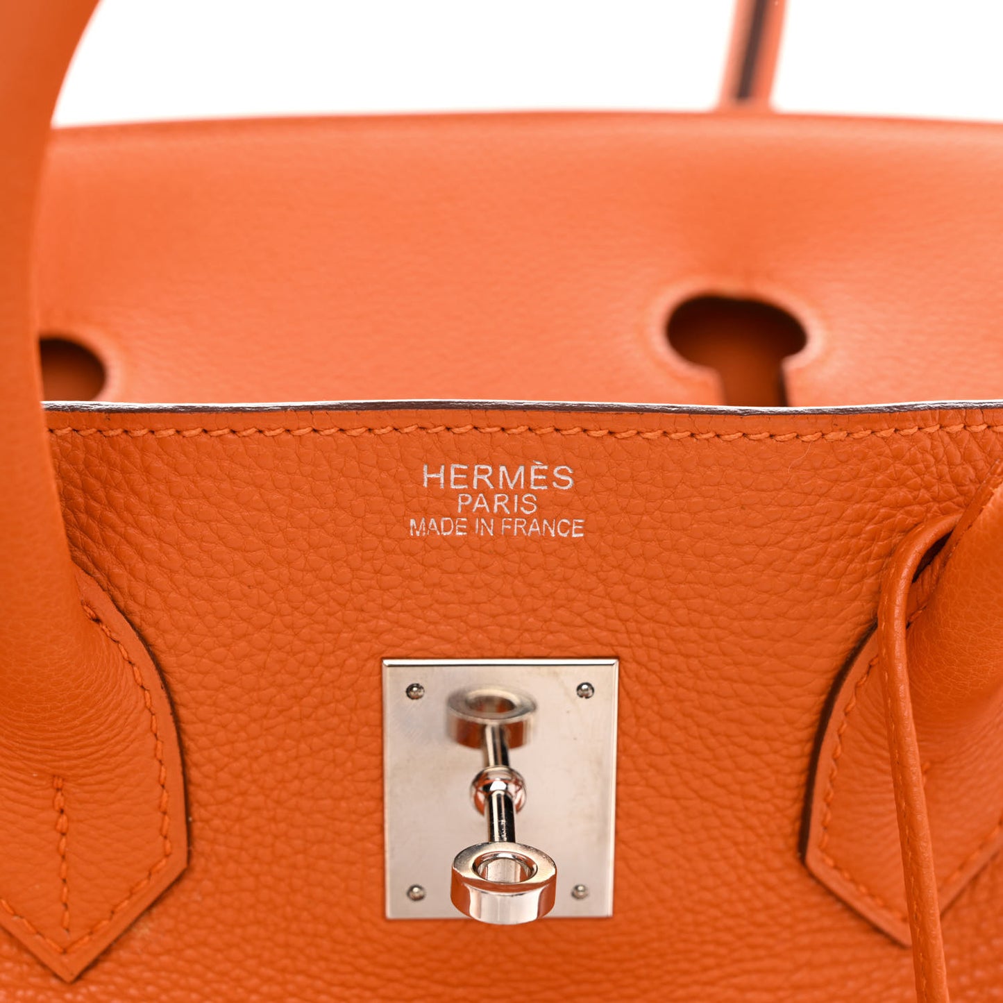 Togo Birkin 35 Orange