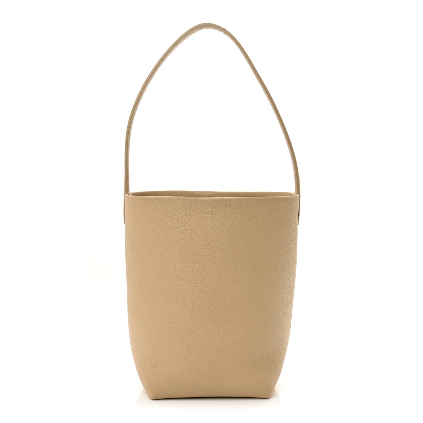 Grained Calfskin Small N/S Park Tote Boulder