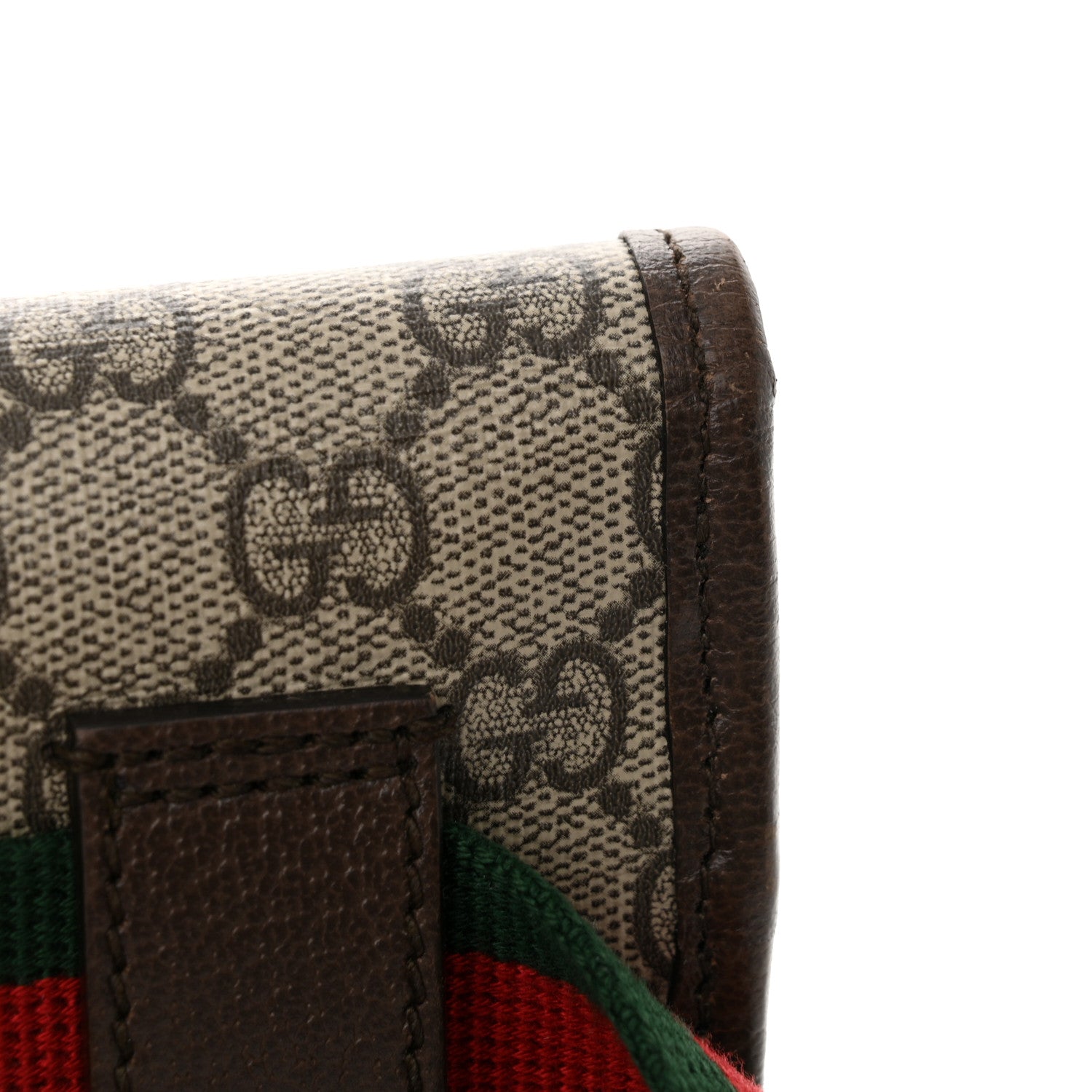 Gucci GG Supreme Monogram Web Small Ophidia Belt Bag Brown 17 of 17