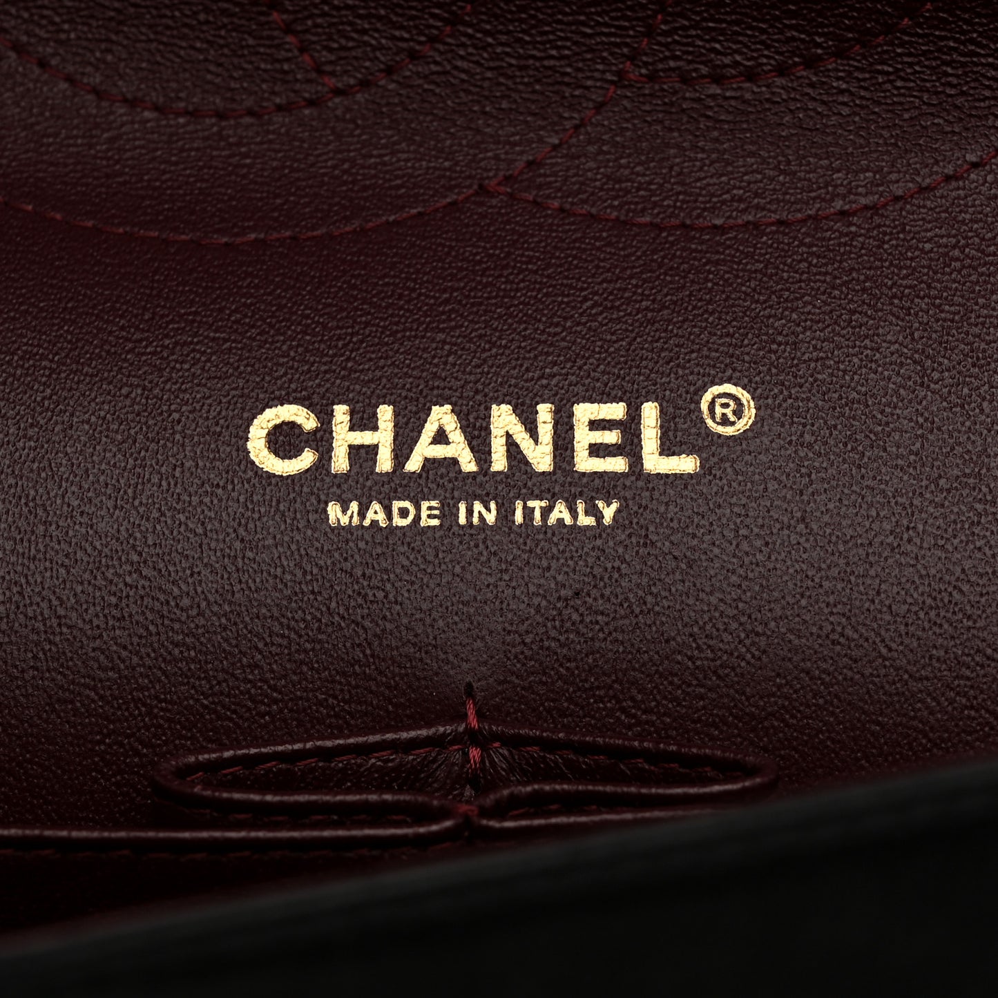 Lambskin Quilted Jumbo Double Flap Black