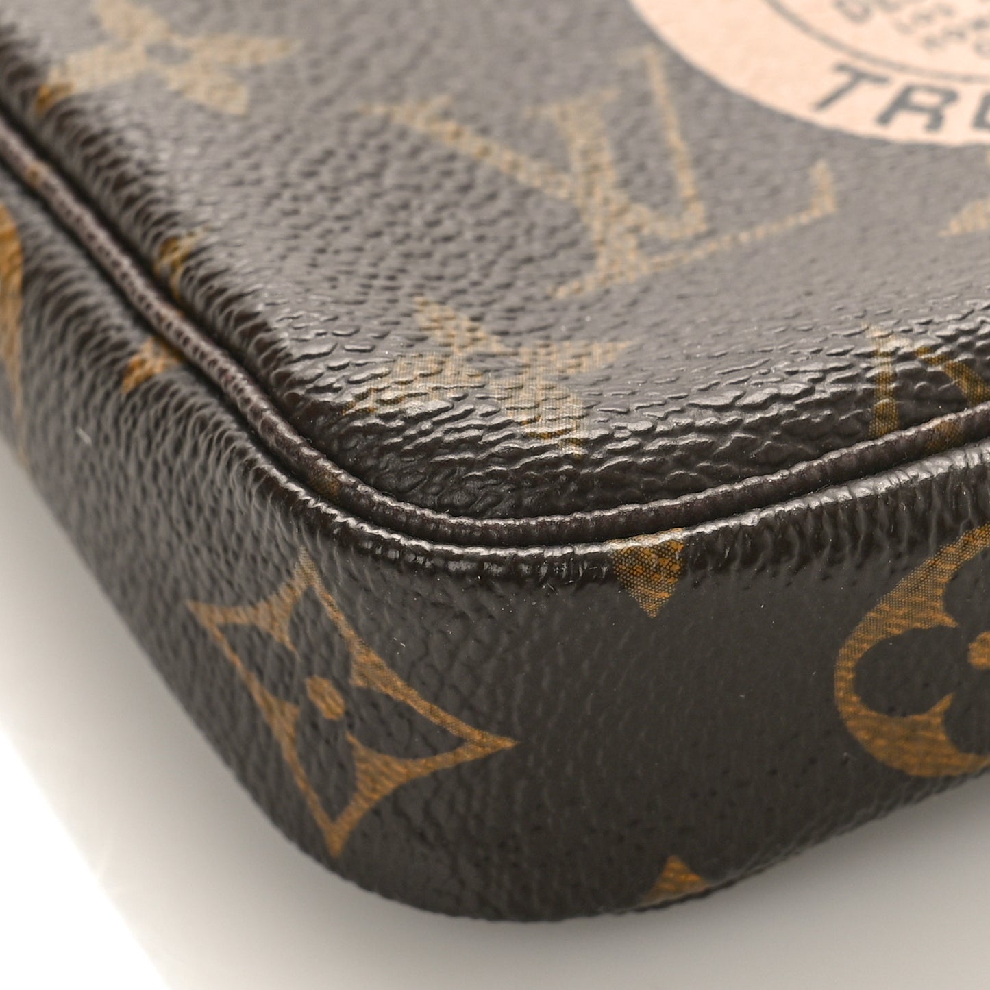 Monogram Complice Trunks and Bags Mini Pochette Accessories Beige