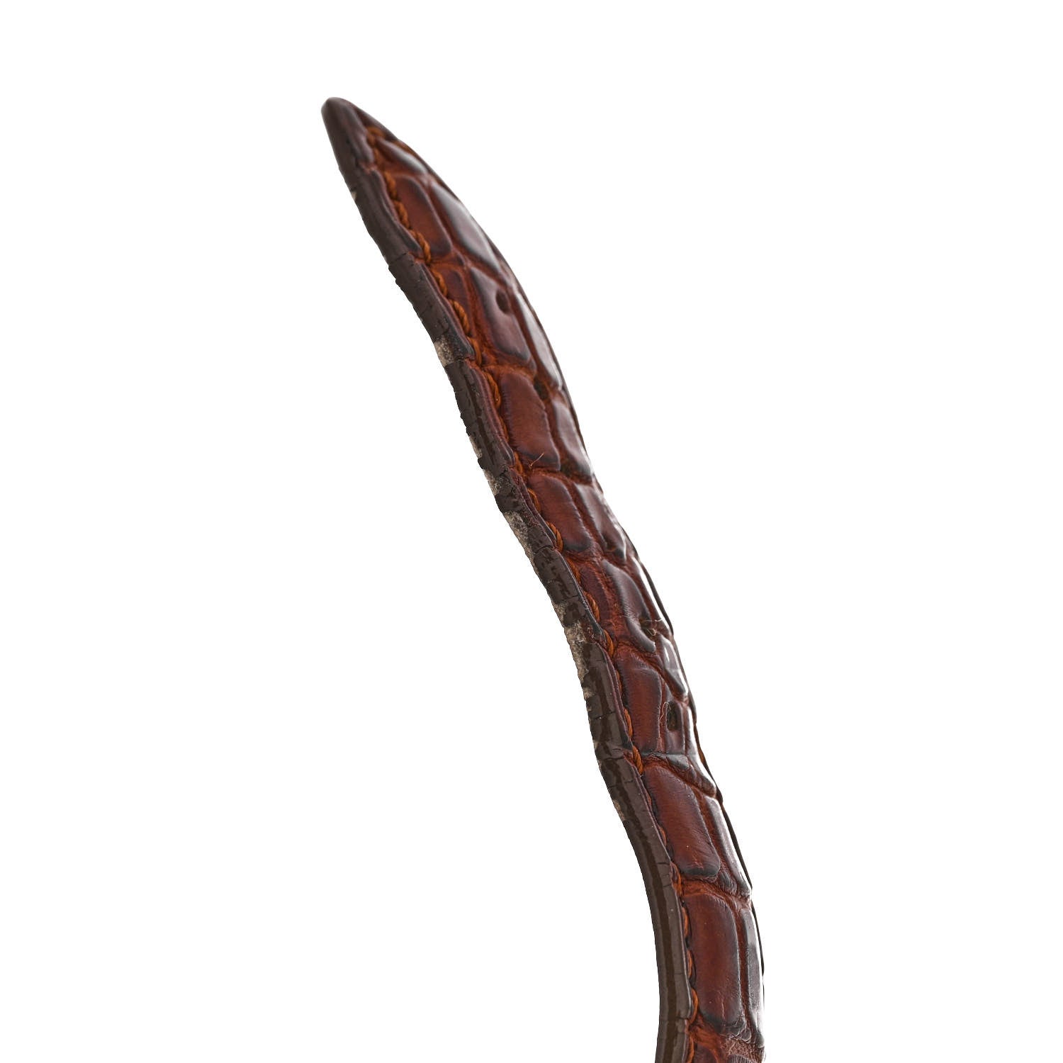 Franck Muller 18K Yellow Gold Alligator Diamond Bezel 29mm Cintree Curvex Quartz Watch 7502QZD 6 of 7