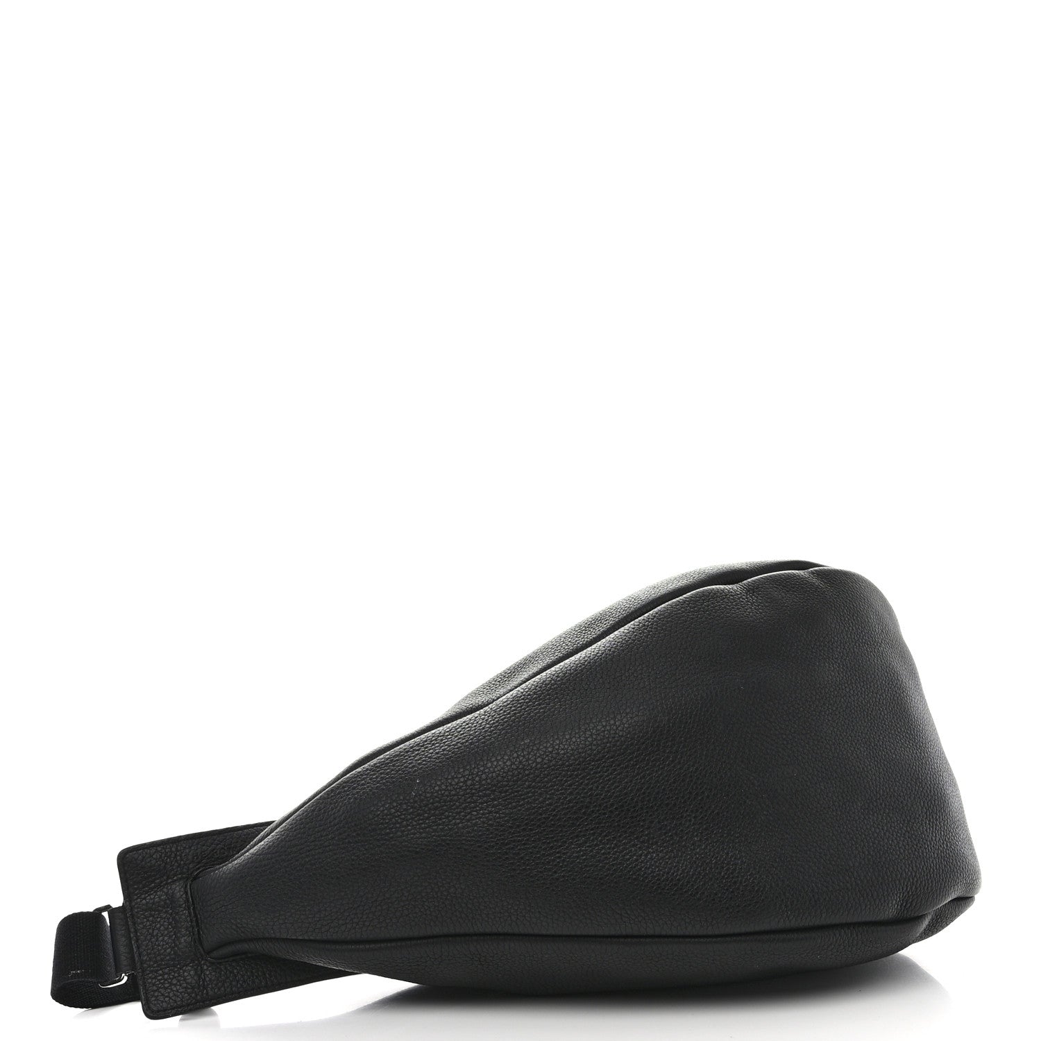 The Row Grained Calfskin Large Slouchy Banana Bag Black 4 of 14