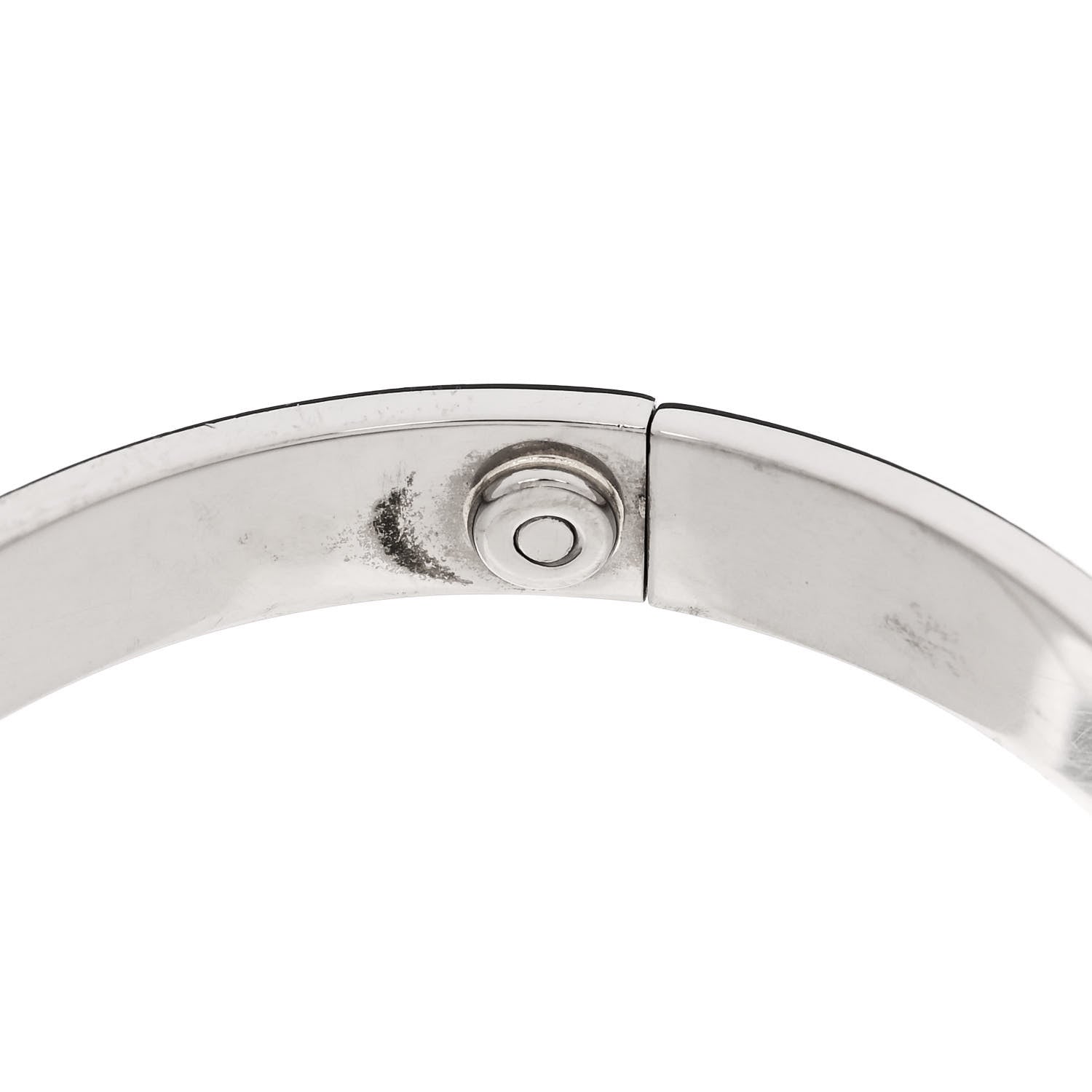 Cartier 18K White Gold LOVE Bracelet 16 9 of 9
