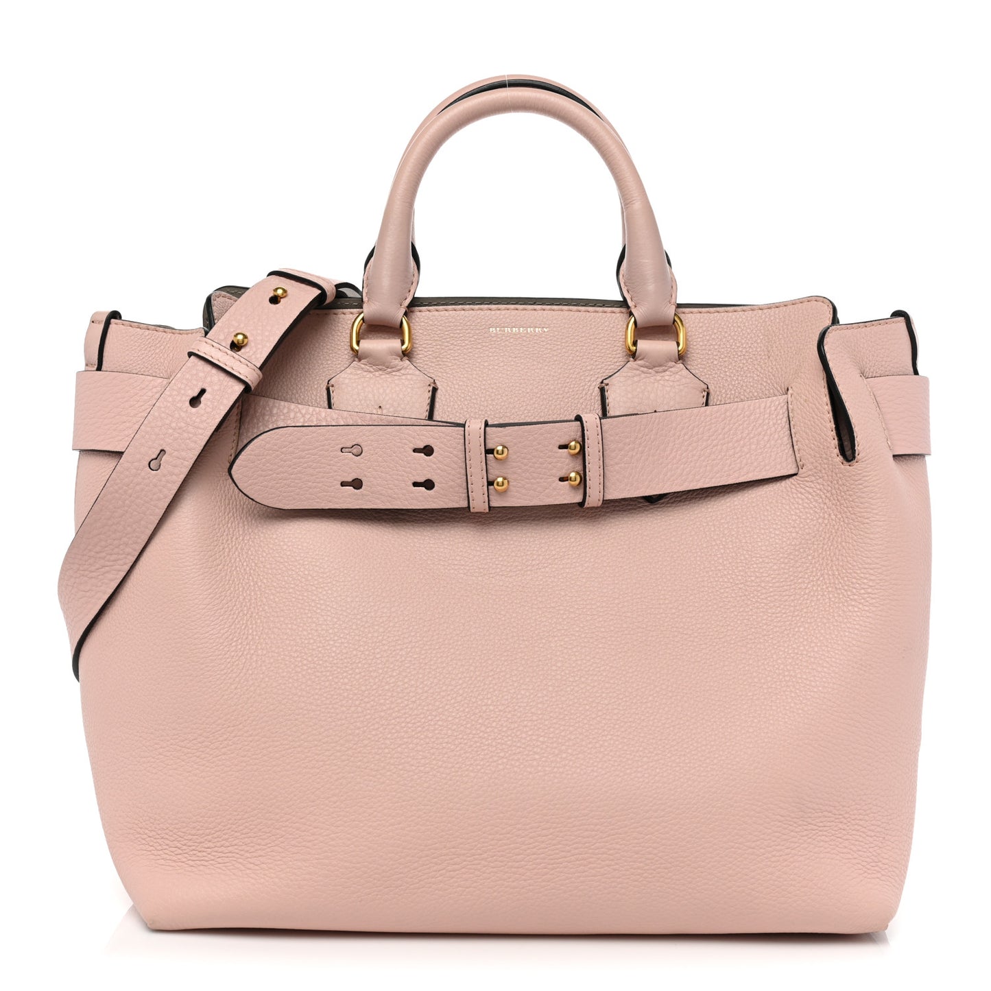 Marais Calfskin Medium Belt Bag Pale Ash Rose