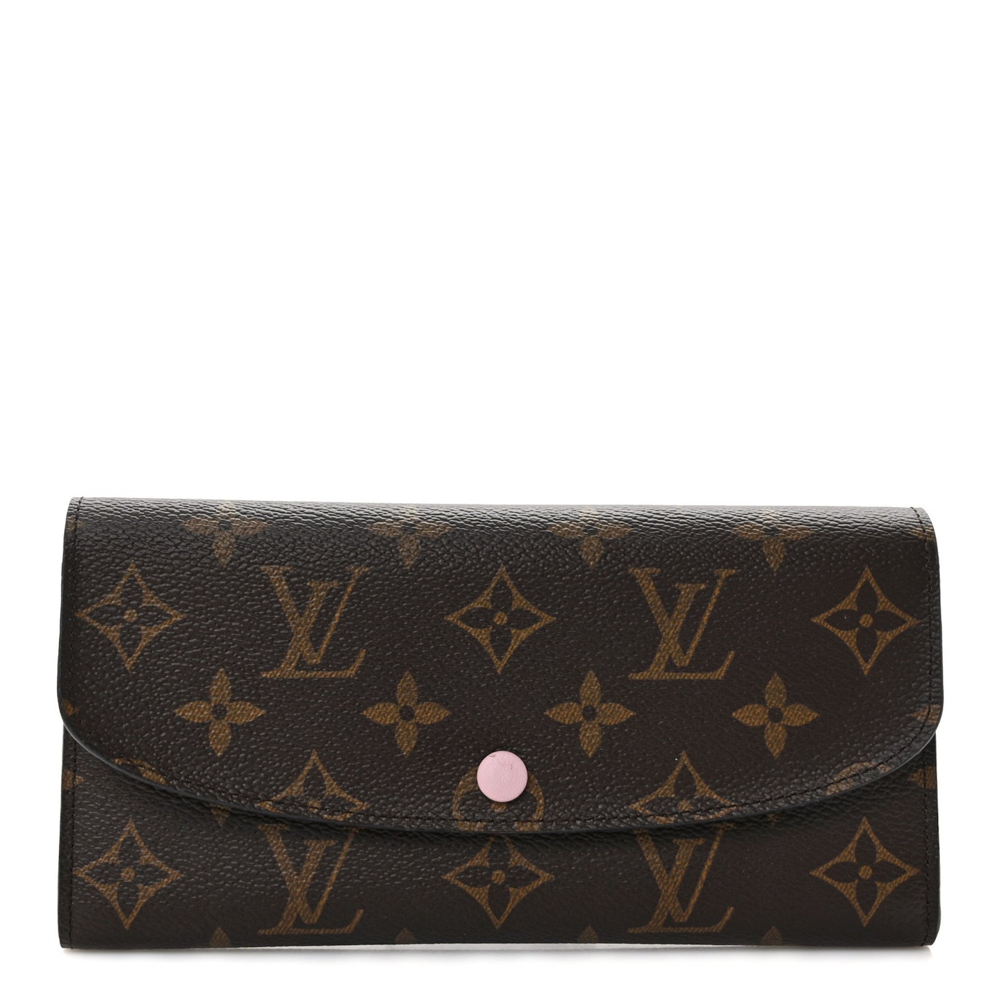 Monogram Emilie Wallet Rose Ballerine