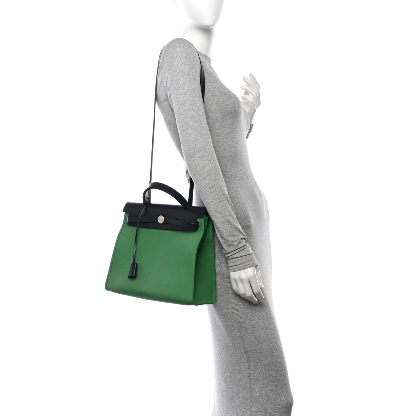 Vache Hunter Toile Herbag Zip 31 PM Cactus Bleu Indigo