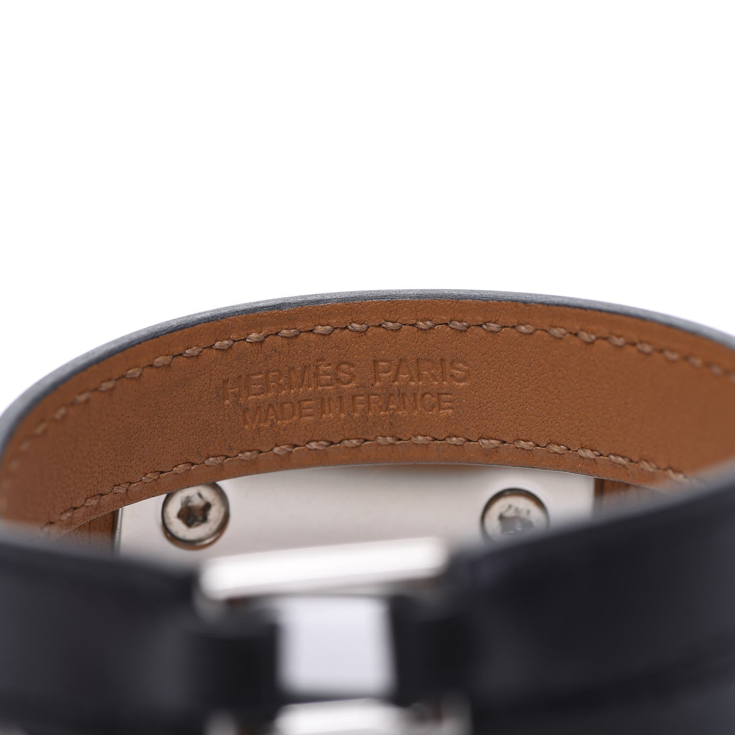 Hermes Box Rivale Double Tour Bracelet S Black 4 of 7