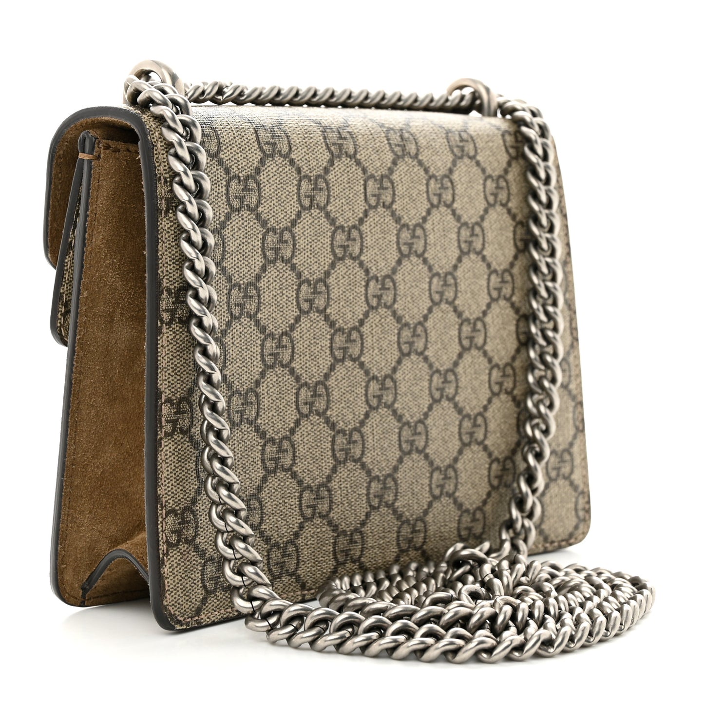 GG Supreme Monogram Mini Dionysus Shoulder Bag Taupe