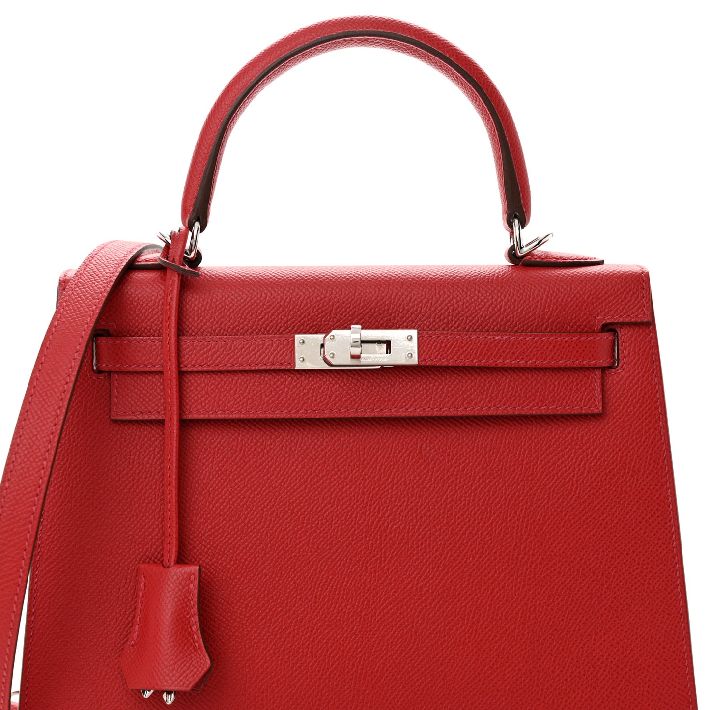 Epsom Kelly Sellier 25 Rouge Casaque