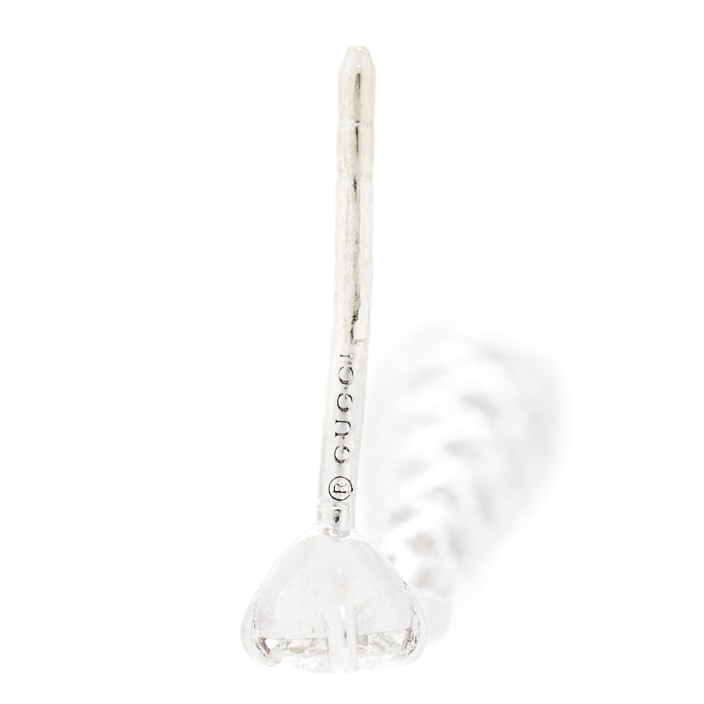 18K White Gold Diamond Diamantissima Drop Earrings