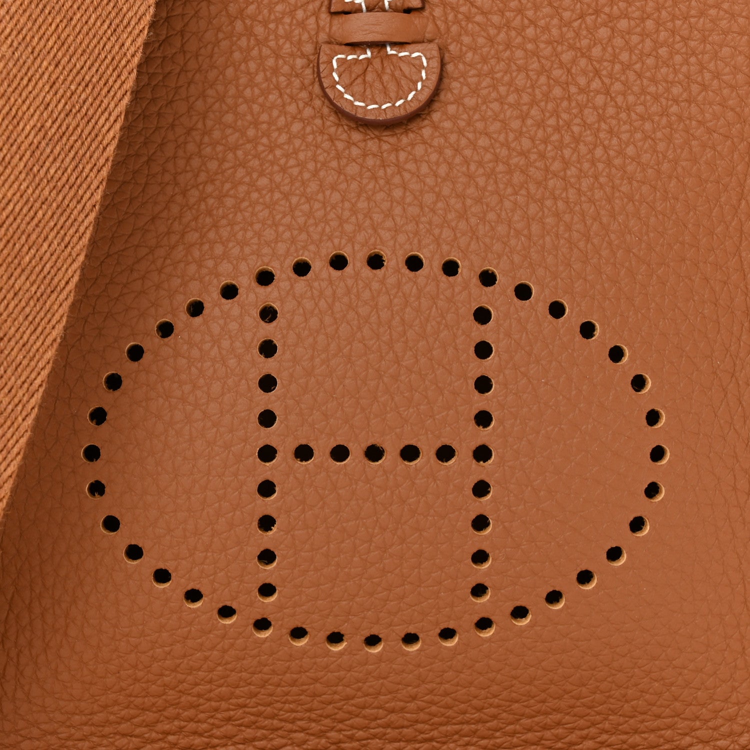 Hermes Taurillon Clemence Evelyne TPM Gold 8 of 11