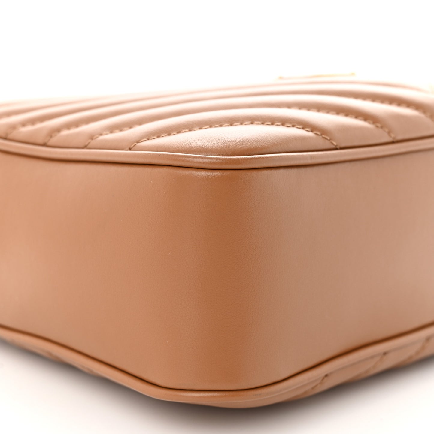 Calfskin Matelasse Monogram Lou Camera Bag Cinnamon