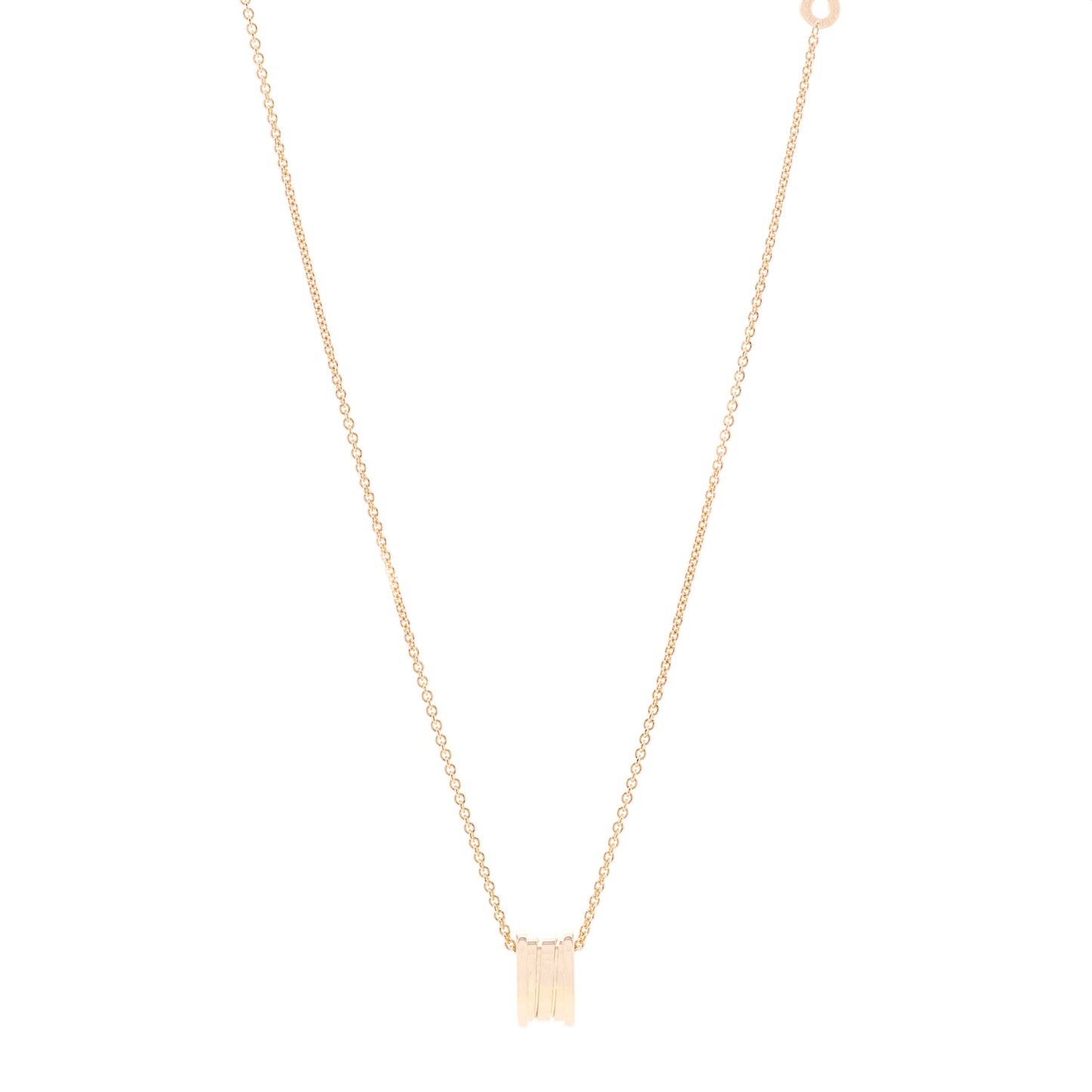 18K Yellow Gold B.Zero1 Pendant Necklace