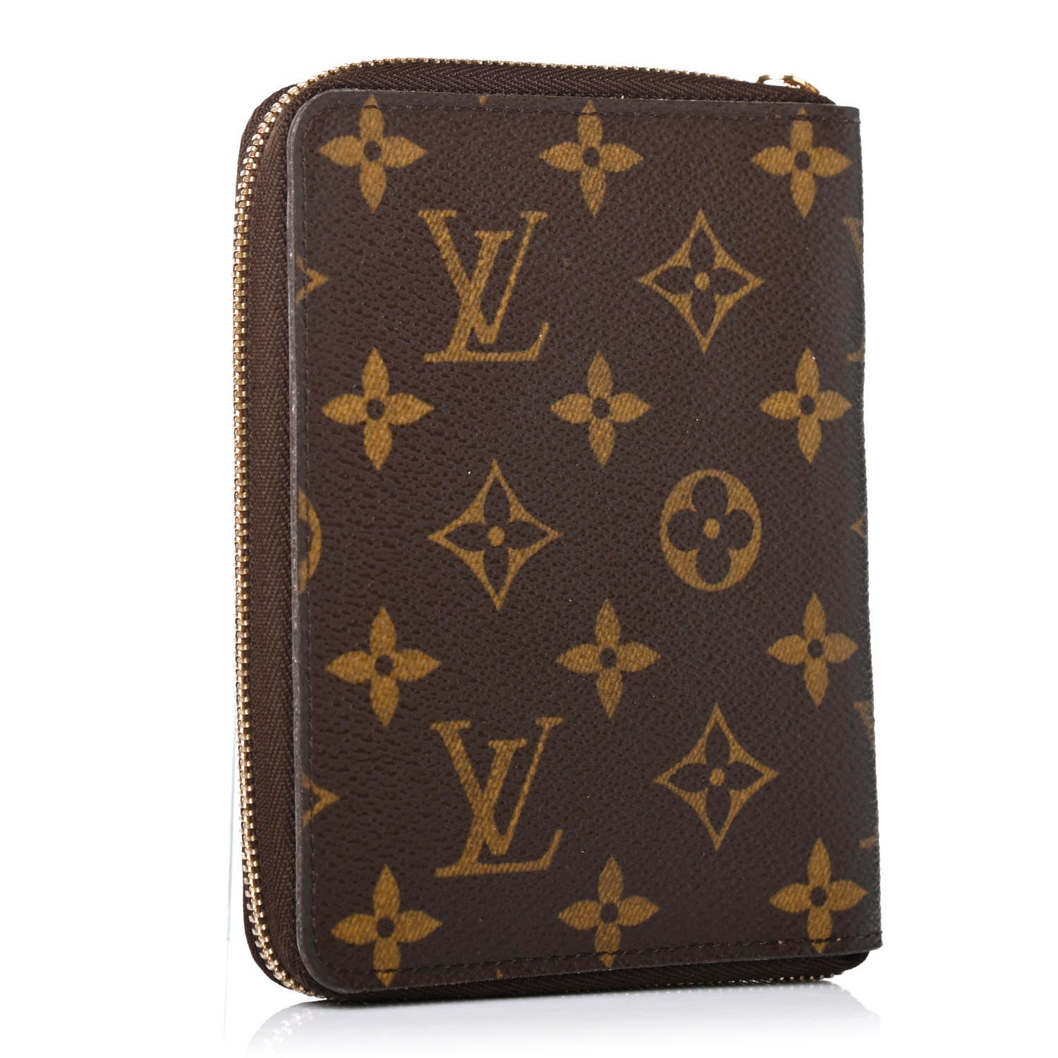 Louis Vuitton Monogram Zipped Passport Holder Wallet 2 of 4