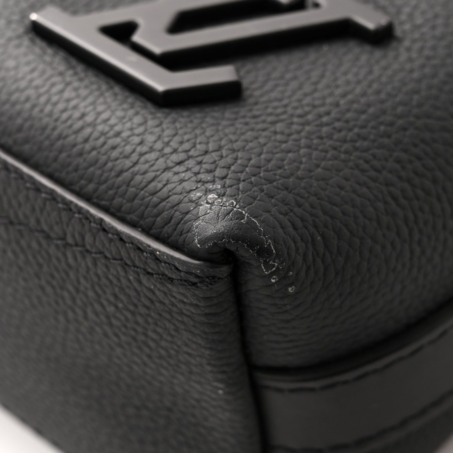 Calfskin Aerogram Takeoff Briefcase Black