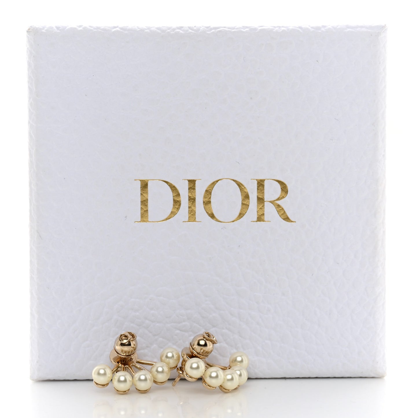 Pearl Petite CD Earrings Gold
