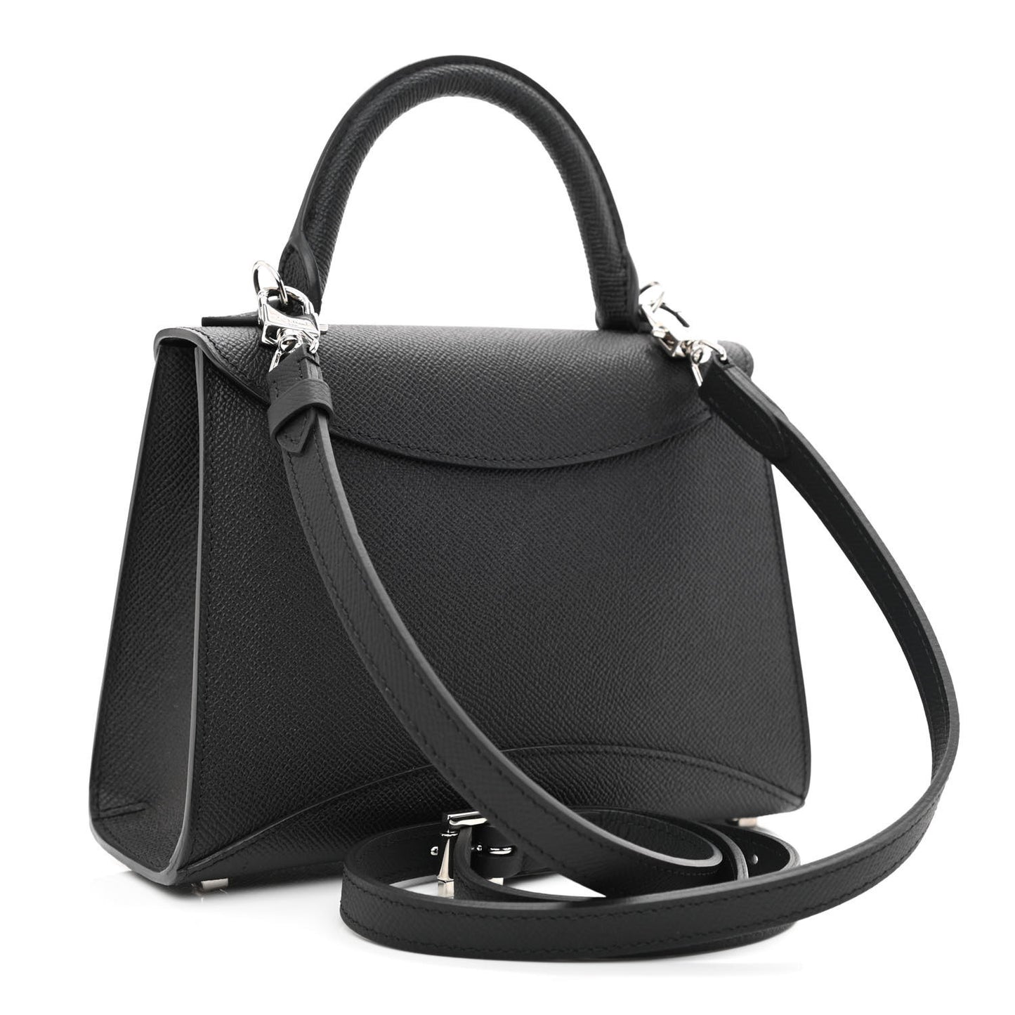 Carat Calfskin Gabrielle BB Black