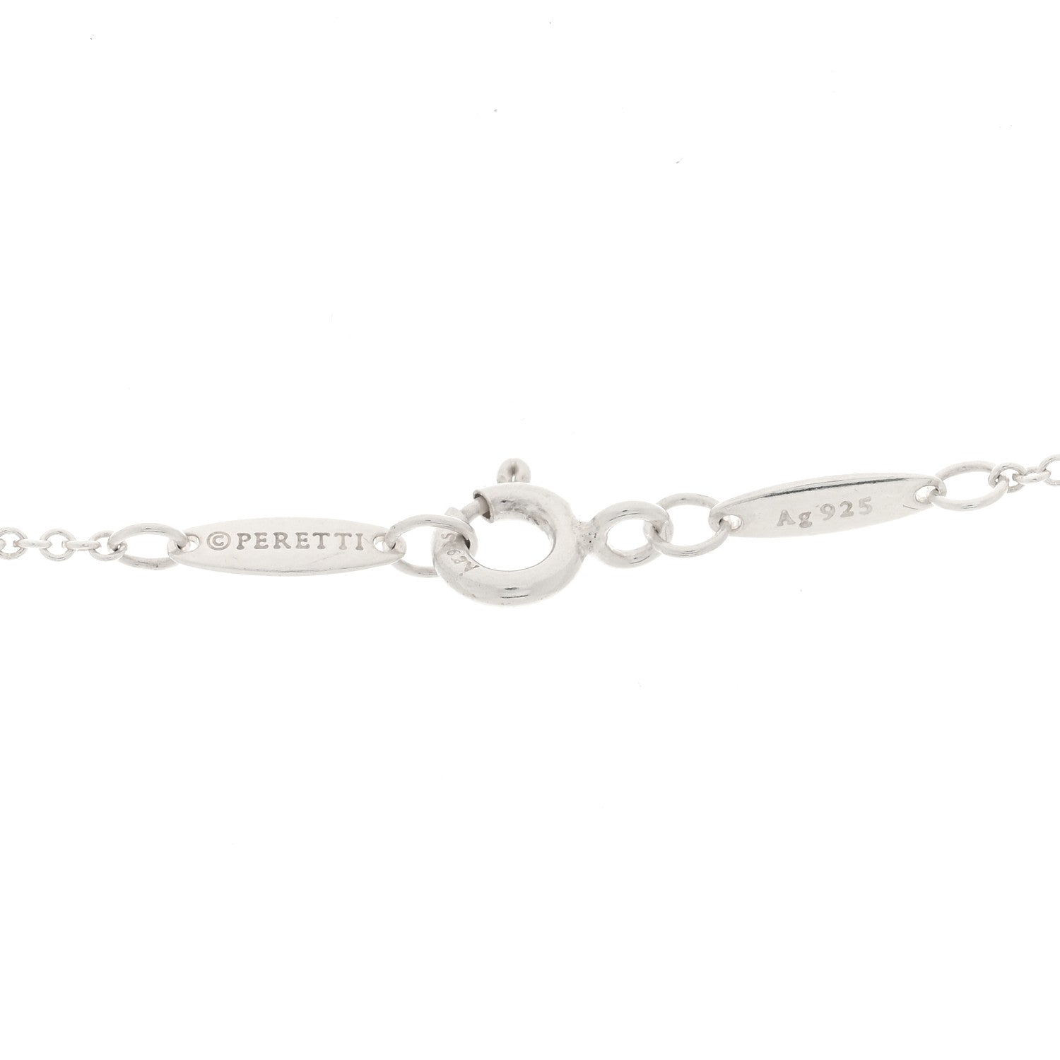 Tiffany Sterling Silver Pearl Elsa Peretti Pearls By The Yard Necklace 4 of 5