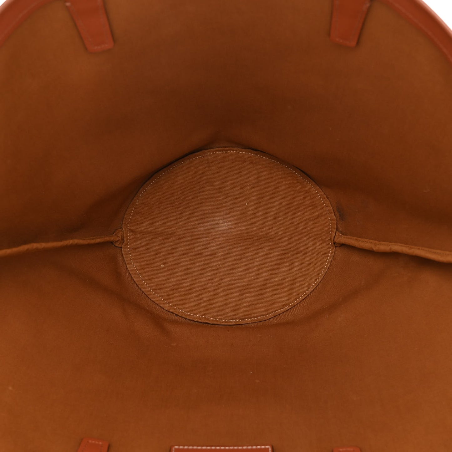 Calfskin Canvas Triomphe Medium Couffin Tan