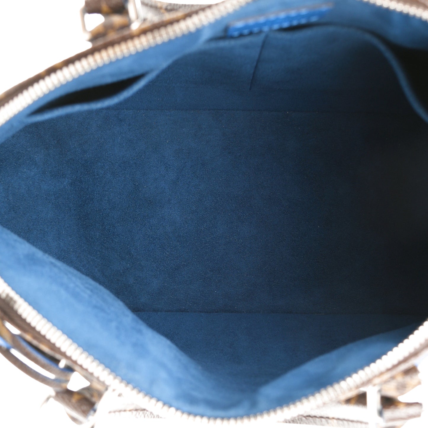 Monogram Shine Alma PM Blue Royal
